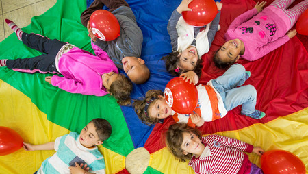 Kinder in der Kindertagesstätte